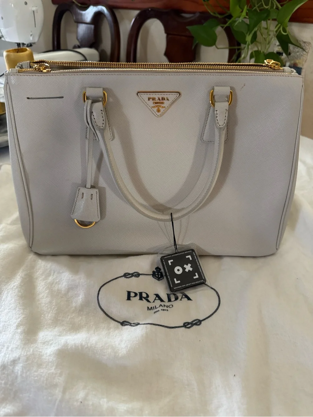 Prada one zippers